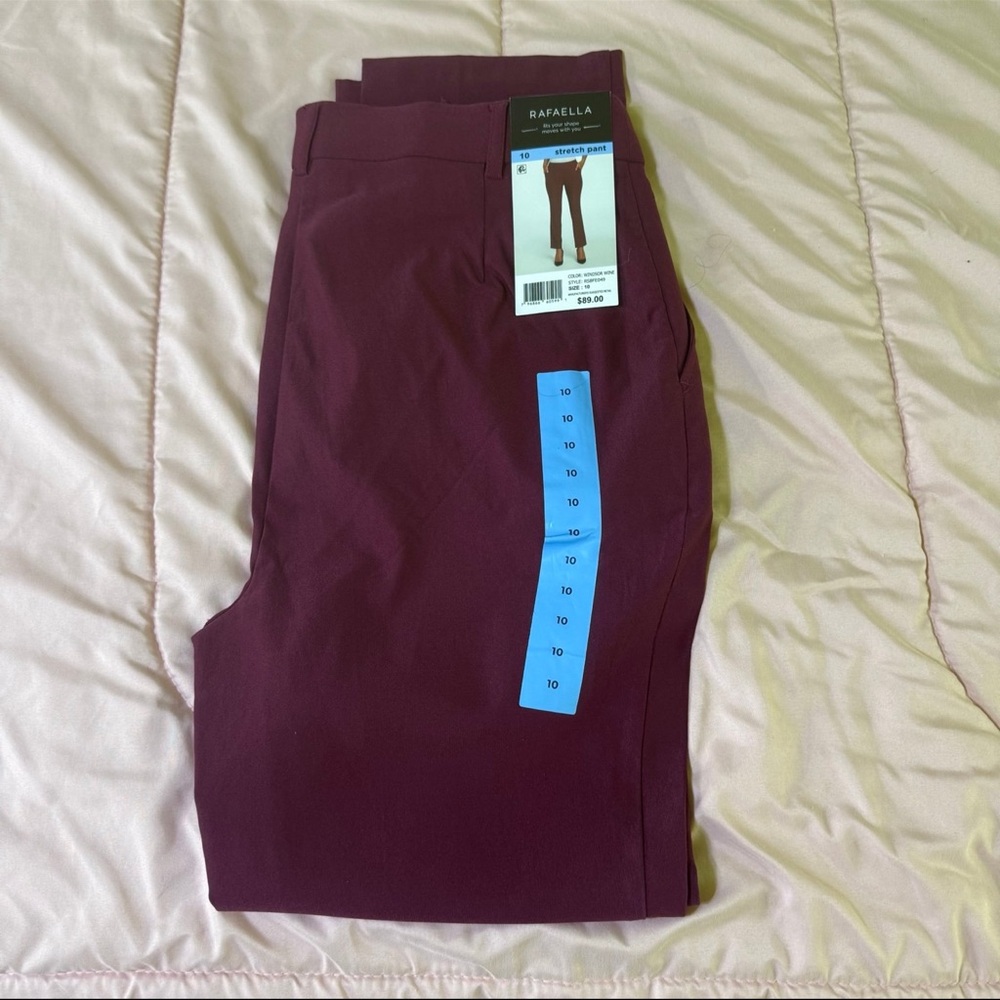 Rafaella Women’s Pull On Dress Pant size 10